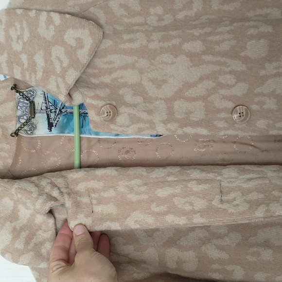 L.A.M.B Gwen Stefani Wool Blend Trench Coat - Picture 6 of 13